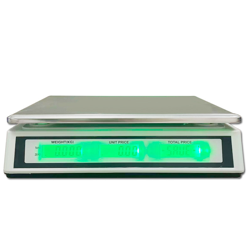 New 219 Digital Scale Digital Bench Scale 40kg Accurate Commercial Scale Supermarket Vegetable Selling Scale Home Kitchen Pricing Scale