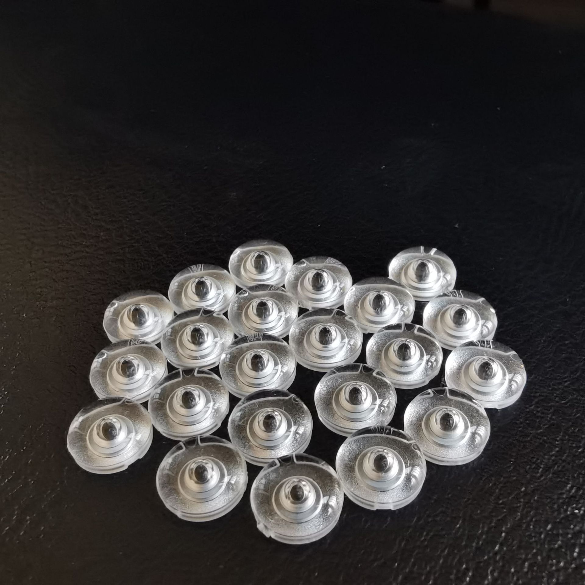 10 outer diameter LED diffuse reflection lens 2835 3030 light box ceiling light panel light lens 180 degree round