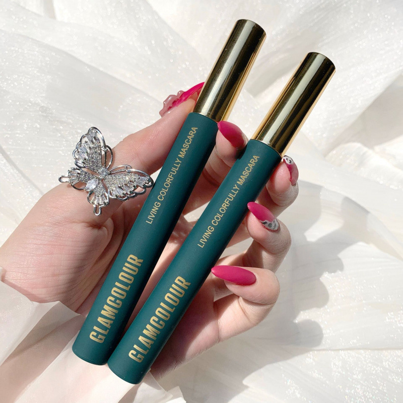 Magic Color Color Mascara Long Style/Curved Style Thick Waterproof Long-Lasting No Smudge Quick Douyin