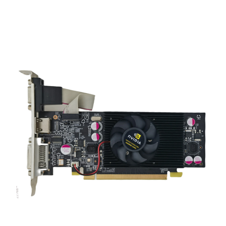 New GT210 small chassis computer graphics card bright machine semi-high knife card independent all-in-one office factory wholesale