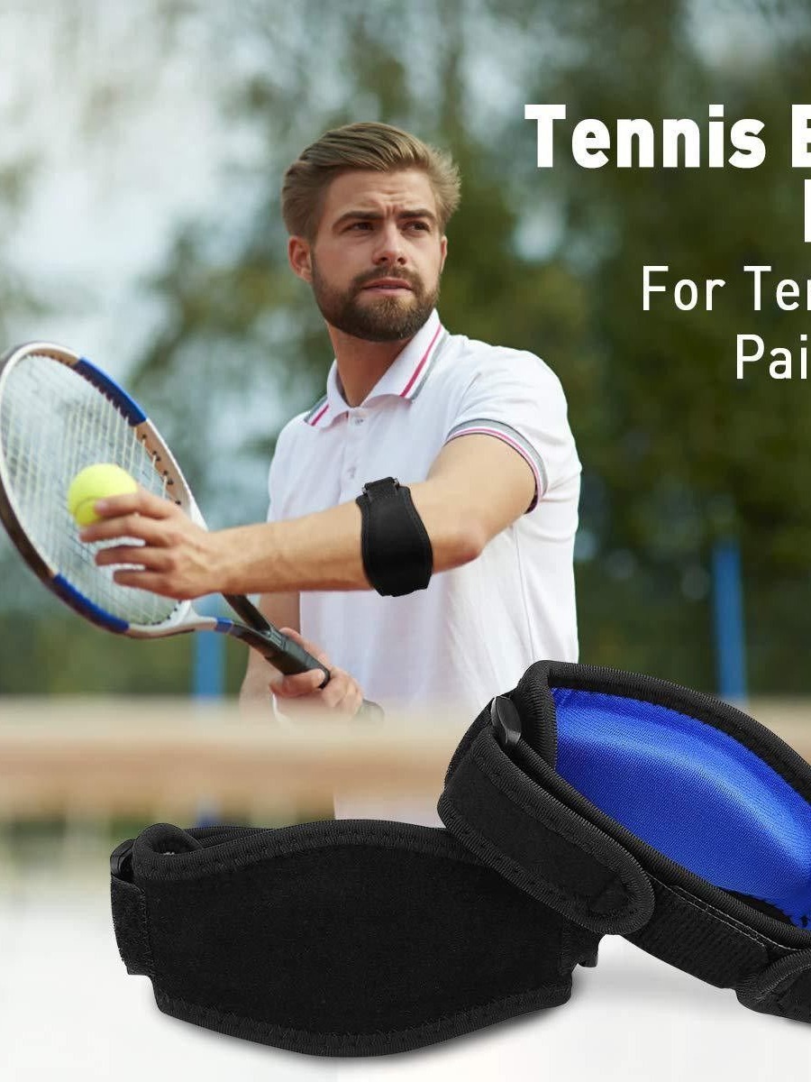 Elbow Guard Basketball Badminton Riding Fitness Elbow Guard Tennis Elbow Pressure Belt Sports Arm Guard for Men and Women