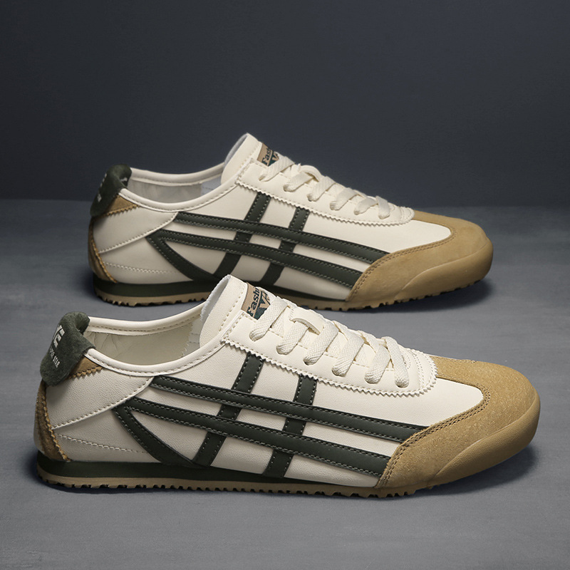 Men's Shoes Spring 2025 New Summer Easiest for Match Retro Flat Forrest Gump Trbottomy Shoes Internet Celebrity Popular Casual Sports Shoes for Men