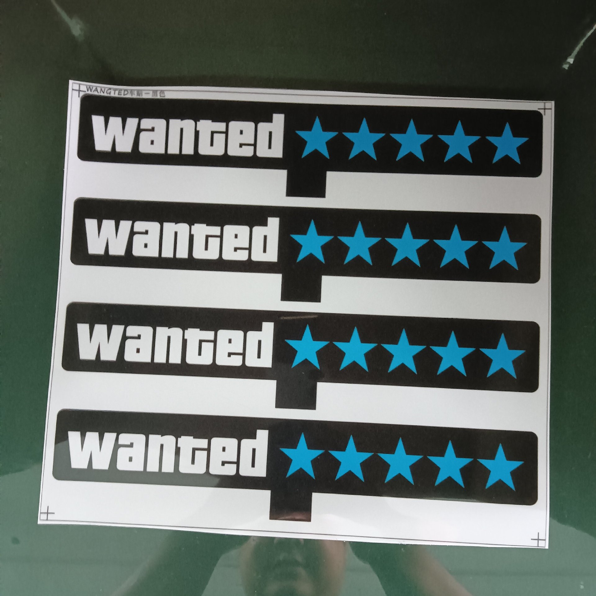 New el luminous car stickers wanted car luminous decoration cold light car stickers luminous icon selection electric luminous pattern