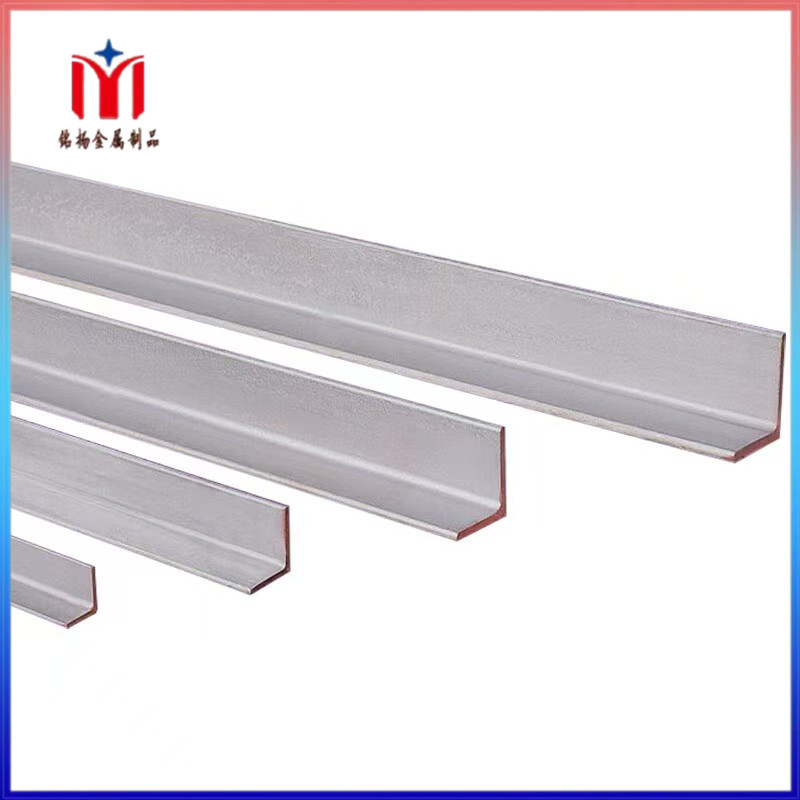 Stainless Steel Angle Steel 304 316 Stainless Steel Triangle Iron 201 Unequal Side Angle Steel Punching Angle Steel for Building Shelves