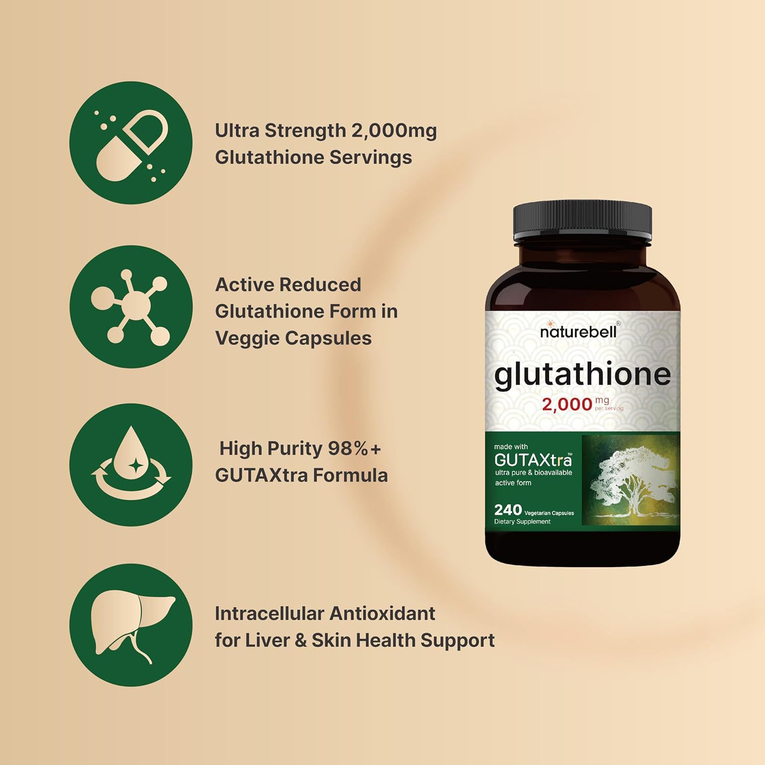 Cross-Border Hot Selling Glutathione Capsules Glutathione Capsules Direct Sales from the Source Manufacturer