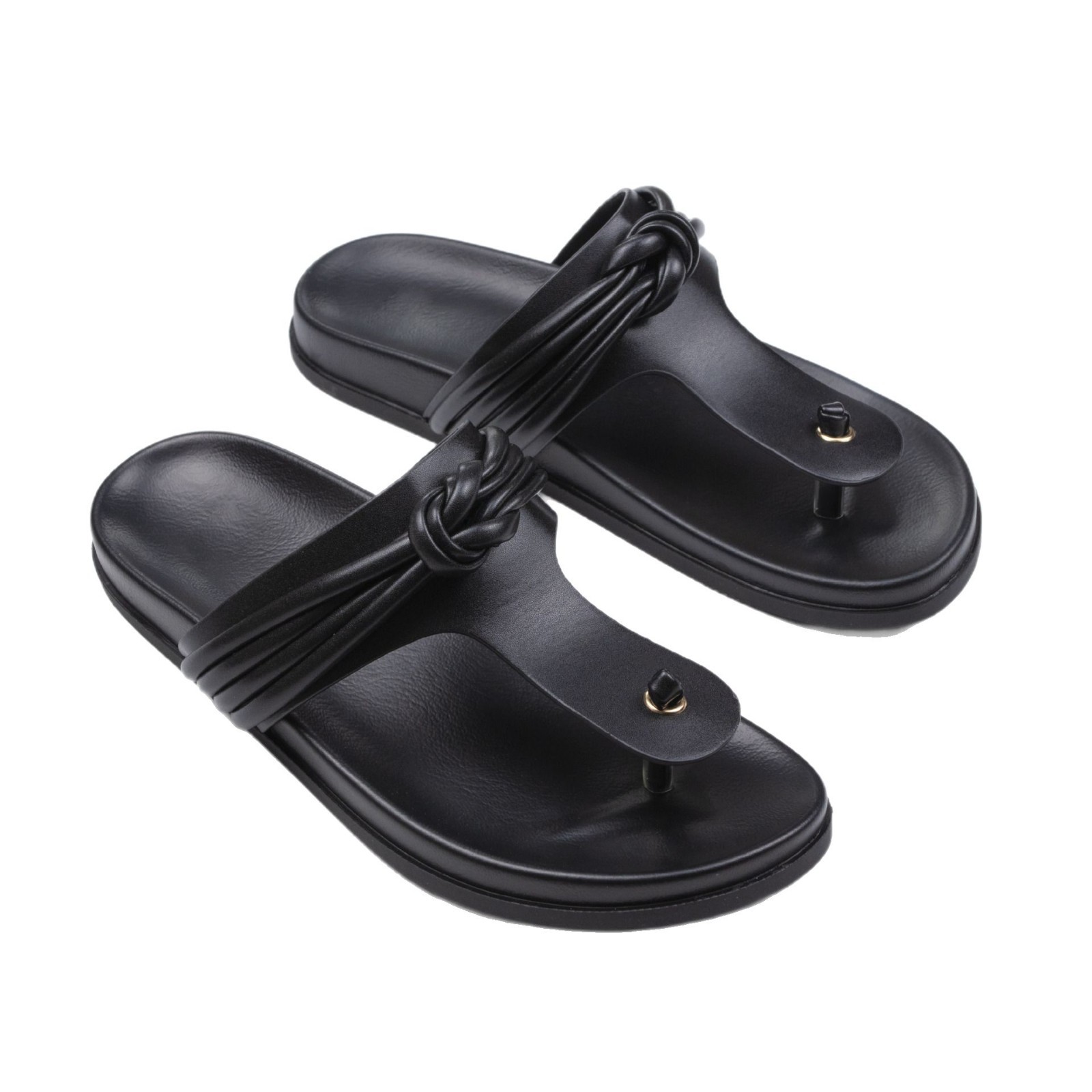 Women's 2025 New Cross-Border Sandals for Outdoor Wear, Roman Thick-Soled Slippers, Women's Foreign Trade Sandals Slippers