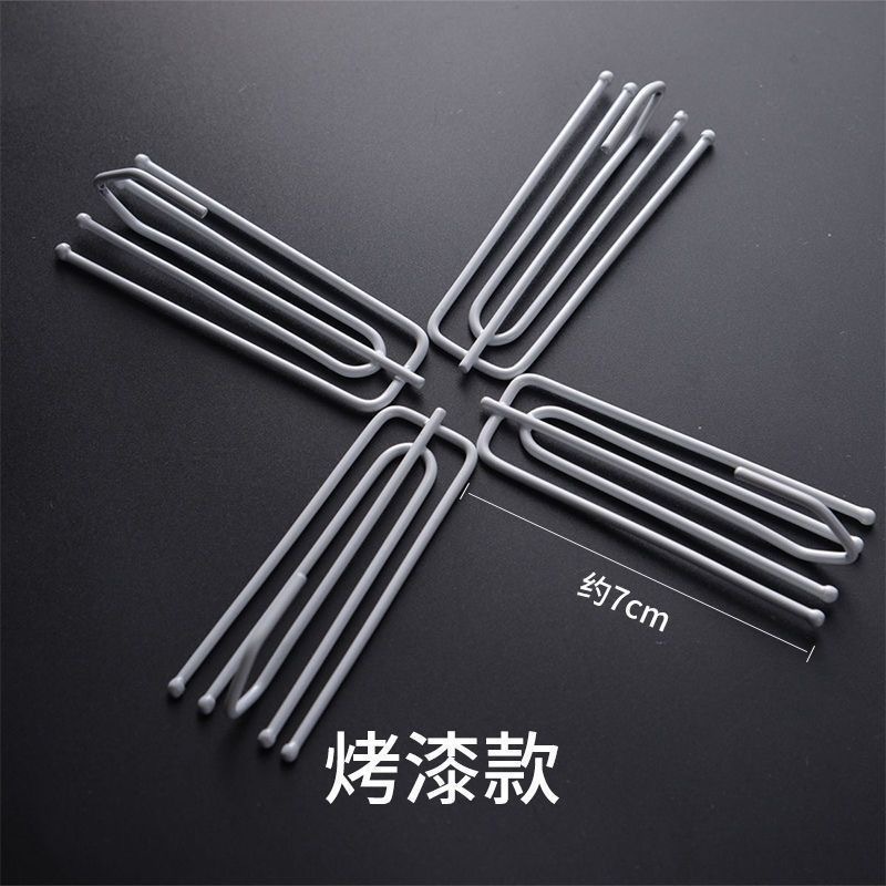 Curtain Accessories Four-Claw Hooks Spray-Painted Thickened Spray-Painted Curtain Fabric Forks Universal Fabric Forks King Curtain Fabric Buckle Manufacturer Batch
