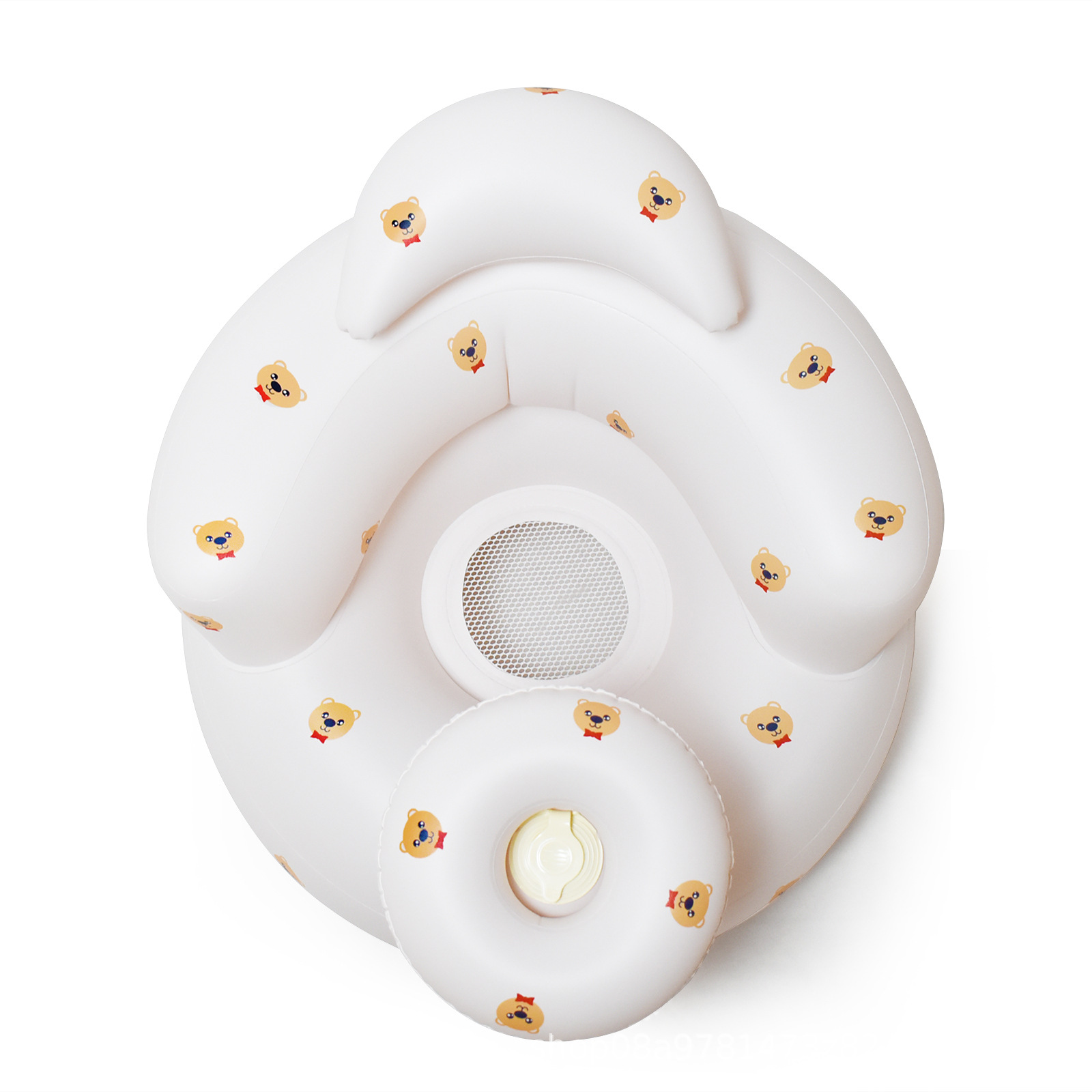 Cross-Border Ins-Style Baby Learning Chair Bb Inflatable Sofa with Portable Pump Bath Stool Baby Learning to Sit Tool for Infants and Toddlers
