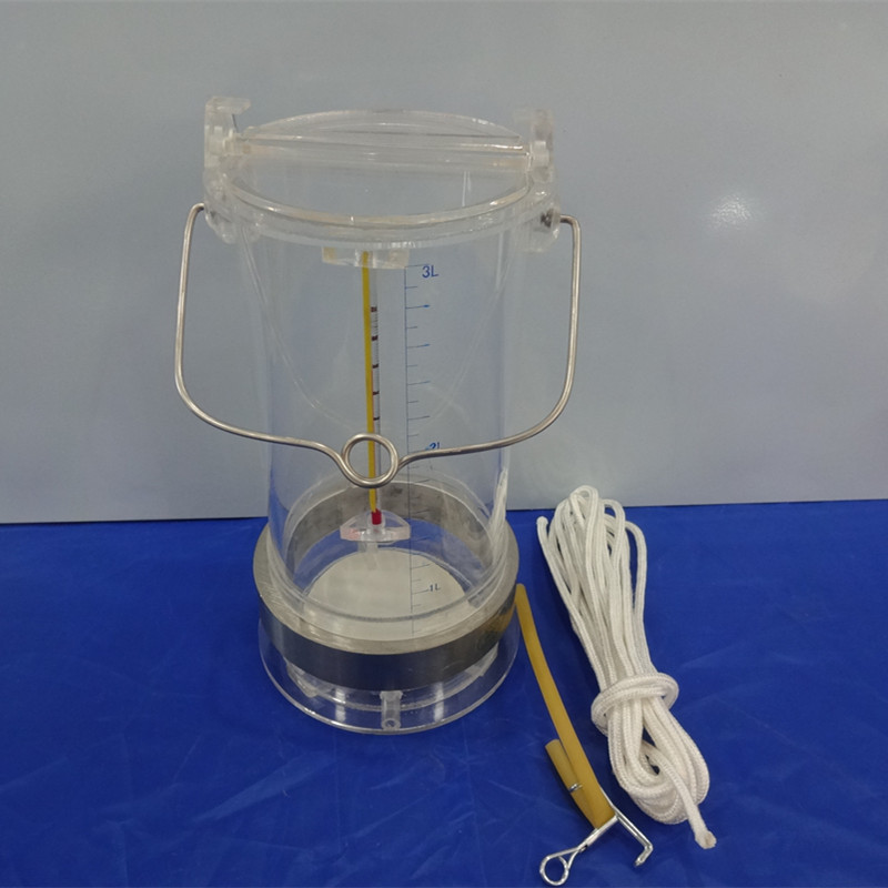 Organic Glass Water Sampler, Water Quality Sample Collector, Sampling Bottle, Multi-Specification Deep-Water Sampling, Portable