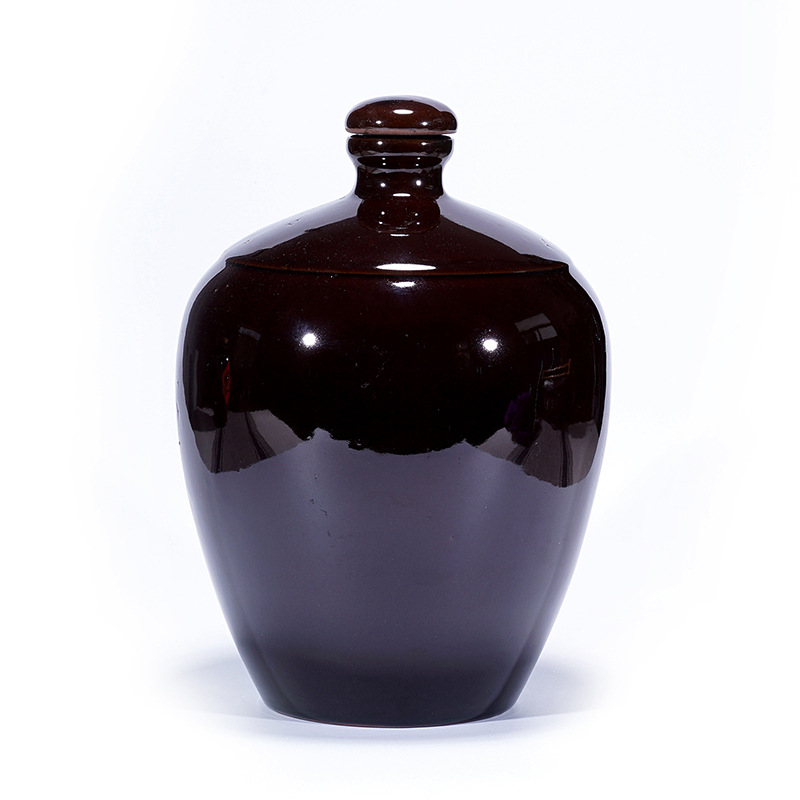 Yixing wholesale ceramic wine bottle hand 1kg 2kg 3kg 5kg 10kg clay pottery jar wine pot processing liquor empty bottle