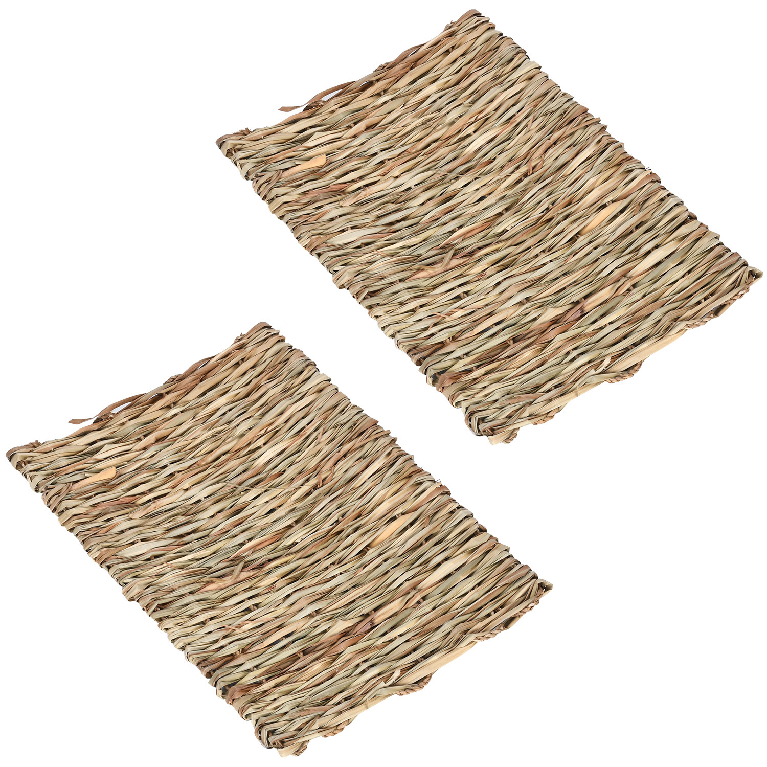 Popular hair generation rabbit Chinchilla guinea pig edible natural Reed size straw mat non-straw material pesticide