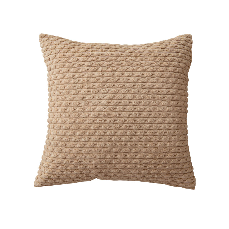 Classic short chain corduroy pillowcase home living room sofa car seat back pillowcase in stock