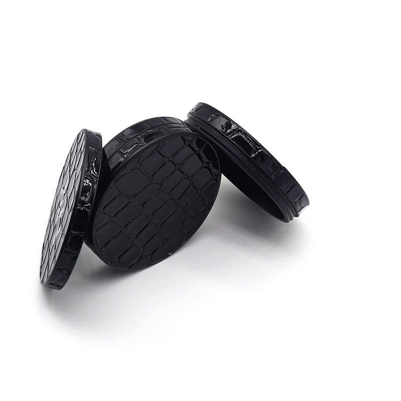 Powder Cake Box Lipstick Tube Pu Leather Processing Cloth Leather Custom Cosmetic Decorative Box High-Precision Die-Cutting