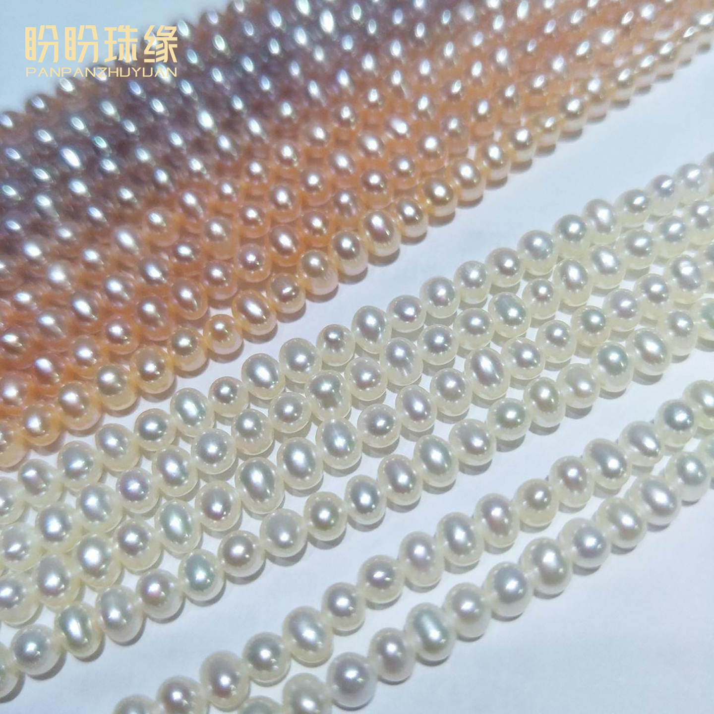 2-8 мм почти круглые овальные безсеменные пресноводные жемчужины ожерелье оптовая продажа полуподготовленный жемчуг Чжудзи свободные бусины DIY