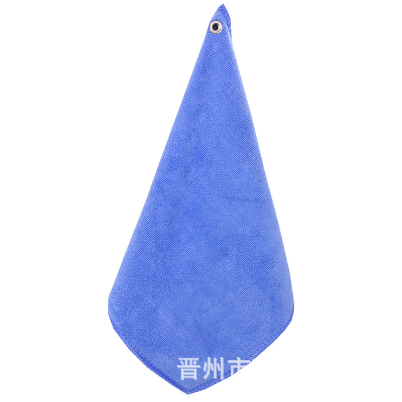 Willow Nail Buckle Small Square Towel Golf Towel Soft Absorbent Cleaning Towel Special Towel New Product Recommendation
