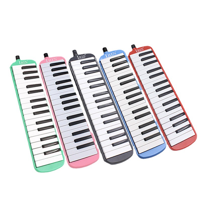 Wholesale Irin Mouth Organ 32 Keys Primary School Students Beginners Professional Playing Musical Instrument Kidsren's Harmonica with Blowpipe Mouthpiece