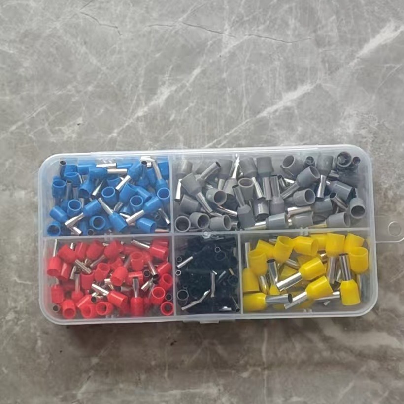 Прямые продажи завода Ve упакованные клеммы 800 шт 1200 обжимные носы медные носы Ve1008 1508 клеммы