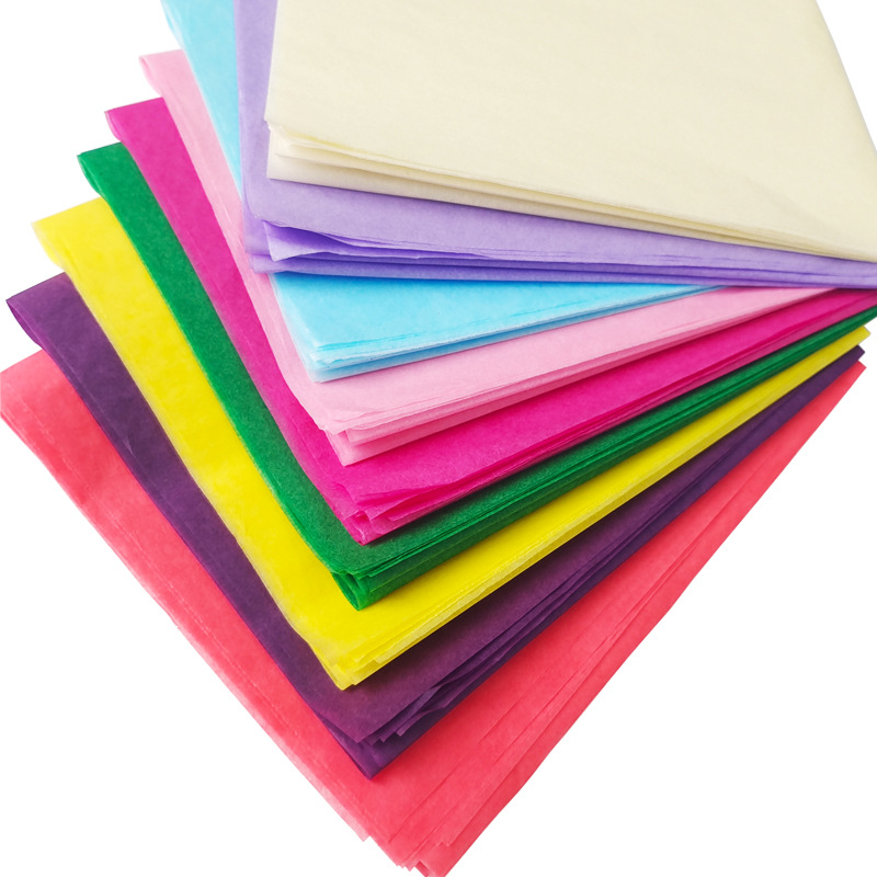 Factory Sales 17g Colorful Double Copy Paper Thin Page Paper Packaging Shaped Lining Anti-Collision and Moisture-Proof Colorful Double Copy Sydney Paper