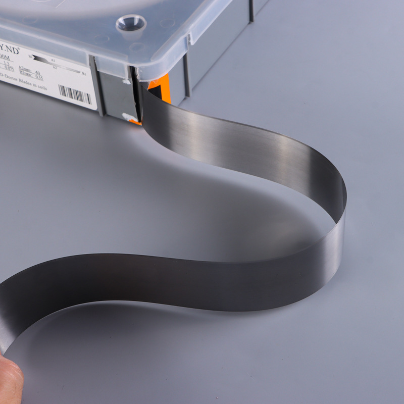 Ink Scraper Wholesale Medium and Low Speed Ry·Nd Alloy Scraper Gravure Printing Scraper Color Printing Machine Scraper