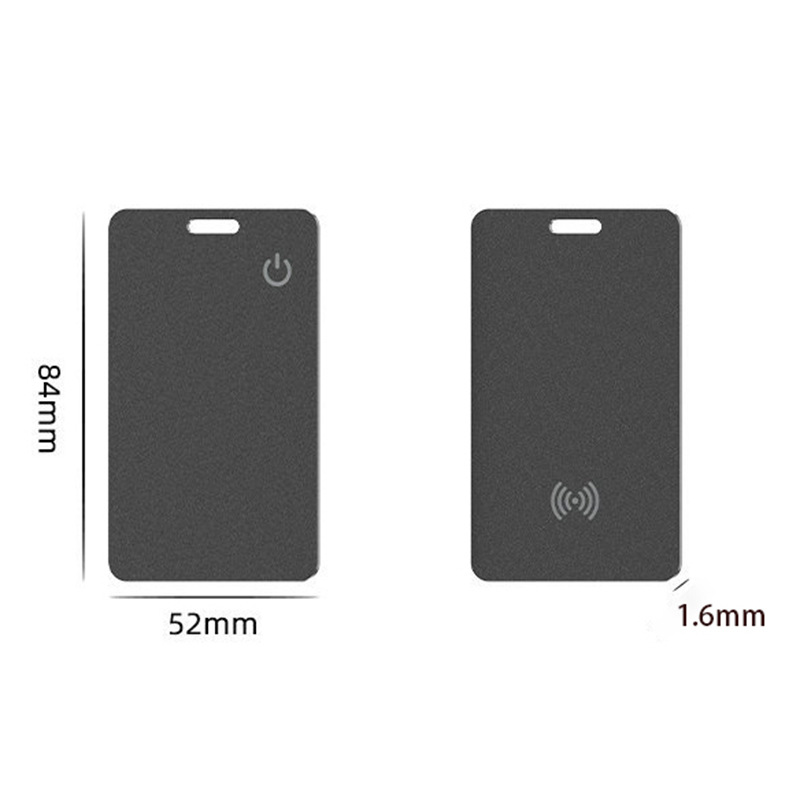 FindMy Waterproof Applicable Apple AirTag Anti-lost Device Wireless Recharger Card Wallet Tracker Child Locator