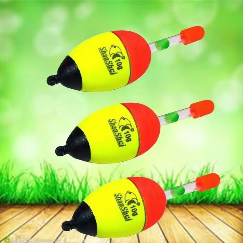Factory Direct Sales Eva Big Belly Float Awa Float Long-Range Cast Sea Fishing Sea Pole Float Can Be Inserted into the Luminous Stick Fishing Float