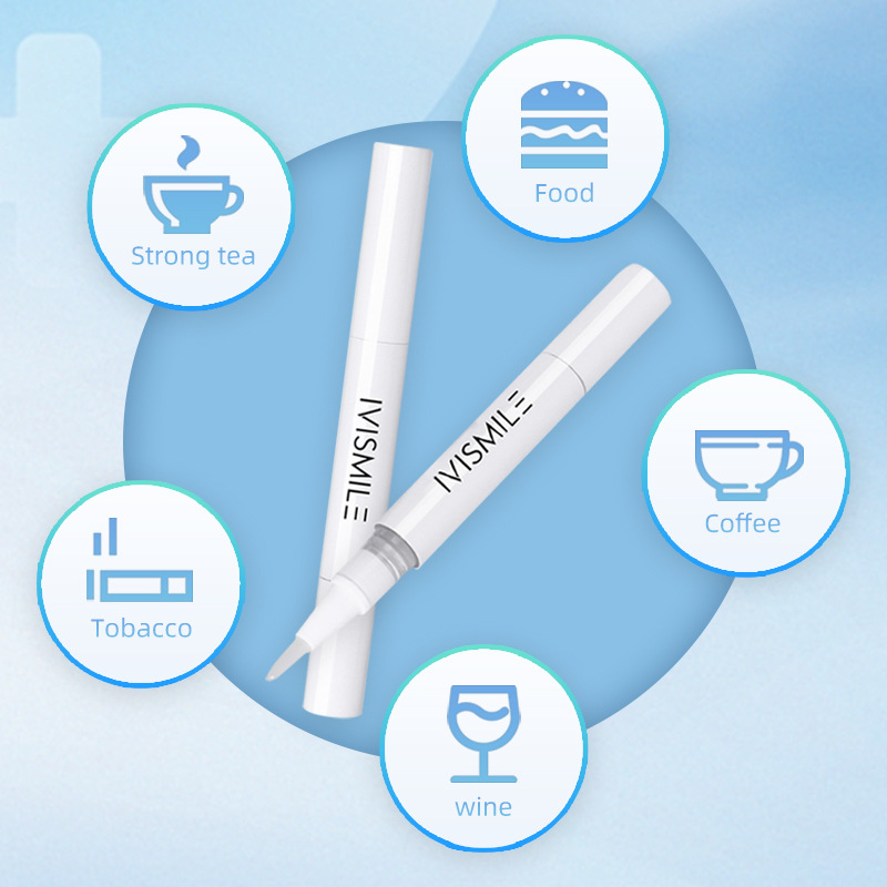 Ai Smile Gel Teeth Whitening Pen Gentle Anti-Yellowing Whitening Brightening Pen Teeth Whitening Pen Bright Teeth Source Cross-Border Spot