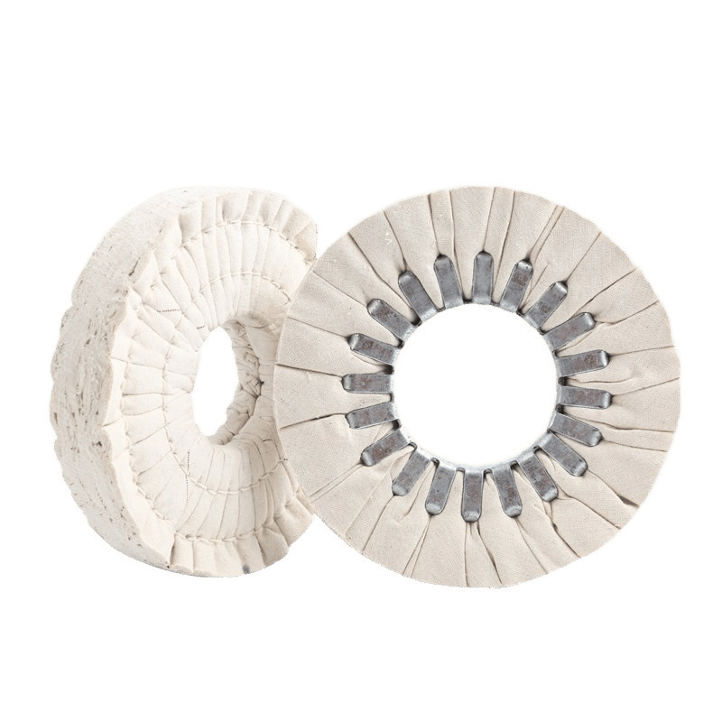 Jidong Edge Banding Machine Polishing Wheel Cloth Wheel Thickeneded White Cotton Cloth Wheel Nanxing S-Type Polishing Wheel Edge Banding Machine Accessories