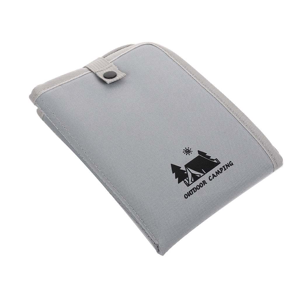 Outdoor Oxford Cloth Foldableable Moisture-Proof Mat Portable Seat Cushion Single Mountaineering Mat Bus Cooling Small Picnic Mat