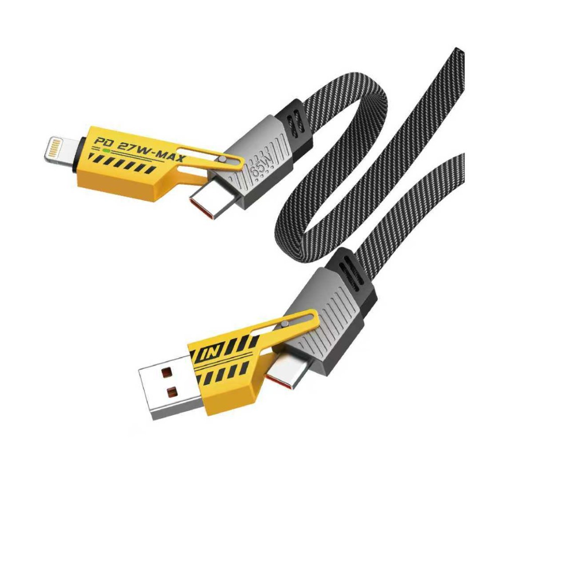 New Cross-Border 120W Smartphone Fast Charging Charger Us and European Multi-Port Mobile Phone Charging Dual Tyoe-C+