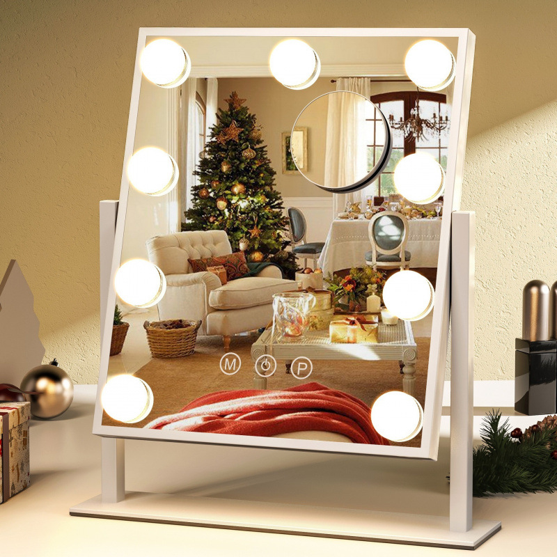 2026 New Cross-Border Dropshipping 10 Dimmable Led Hollywood-Style Vanity Mirror Lights