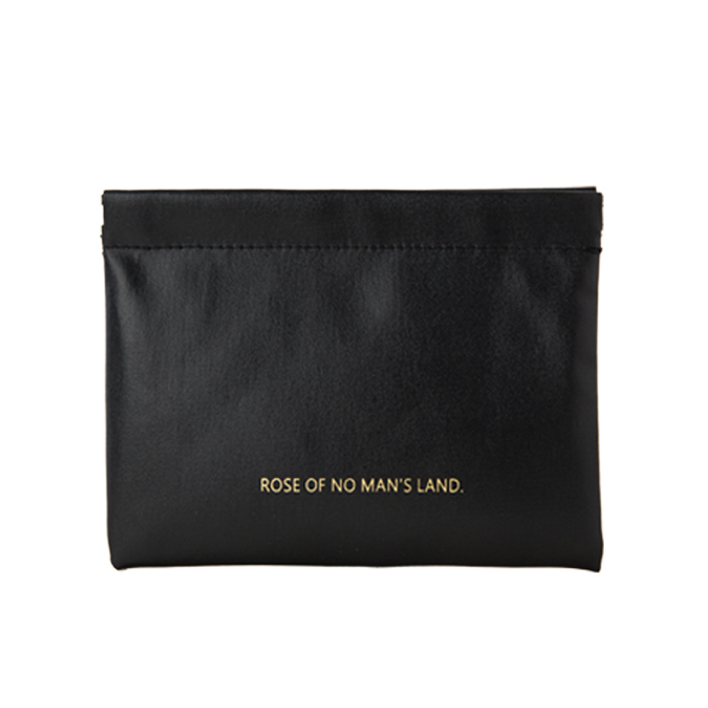 Automatic Closing Cosmetic Storage Bag Travel Portable Pocket Bag PU Leather Lipstick Storage Small Bag in stock Bag