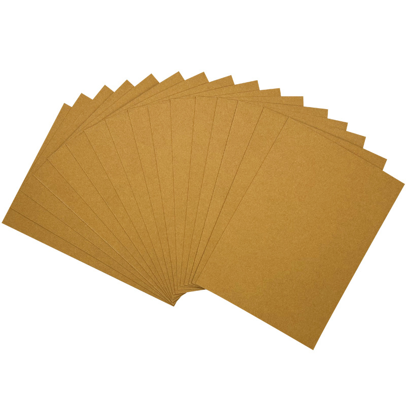 Factory Custom Kraft Paper A4/A3 Kraft Cardboard Creative DIY Handmade Wrapping Paper Art Paper Cardboard
