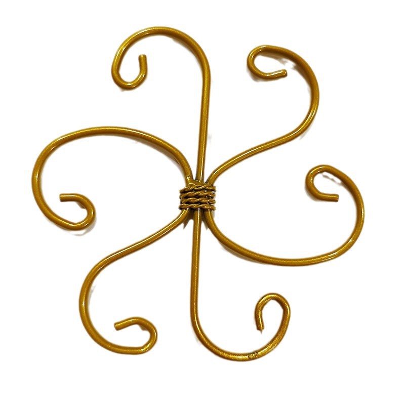 Cross-border wrought iron plant holder plant support stand flower arrangement clematis flower stand climbing stand plant support