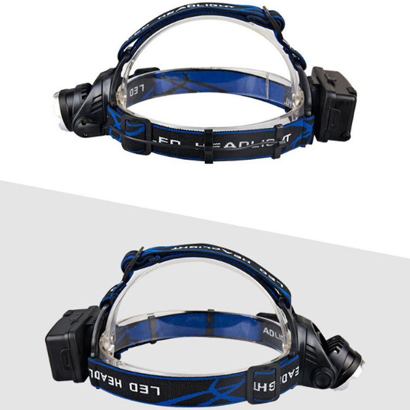 New UV light headlight super bright fishing light special UV charging headlight flashlight