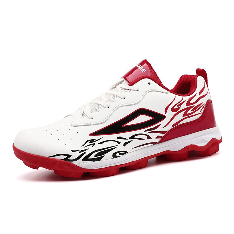 Cross-Border Rugby Shoes Men's Outdoor Non-Slip Wear-Resistant Training Fixed Spikes Professional Training Anti-Slip Baseball Shoes