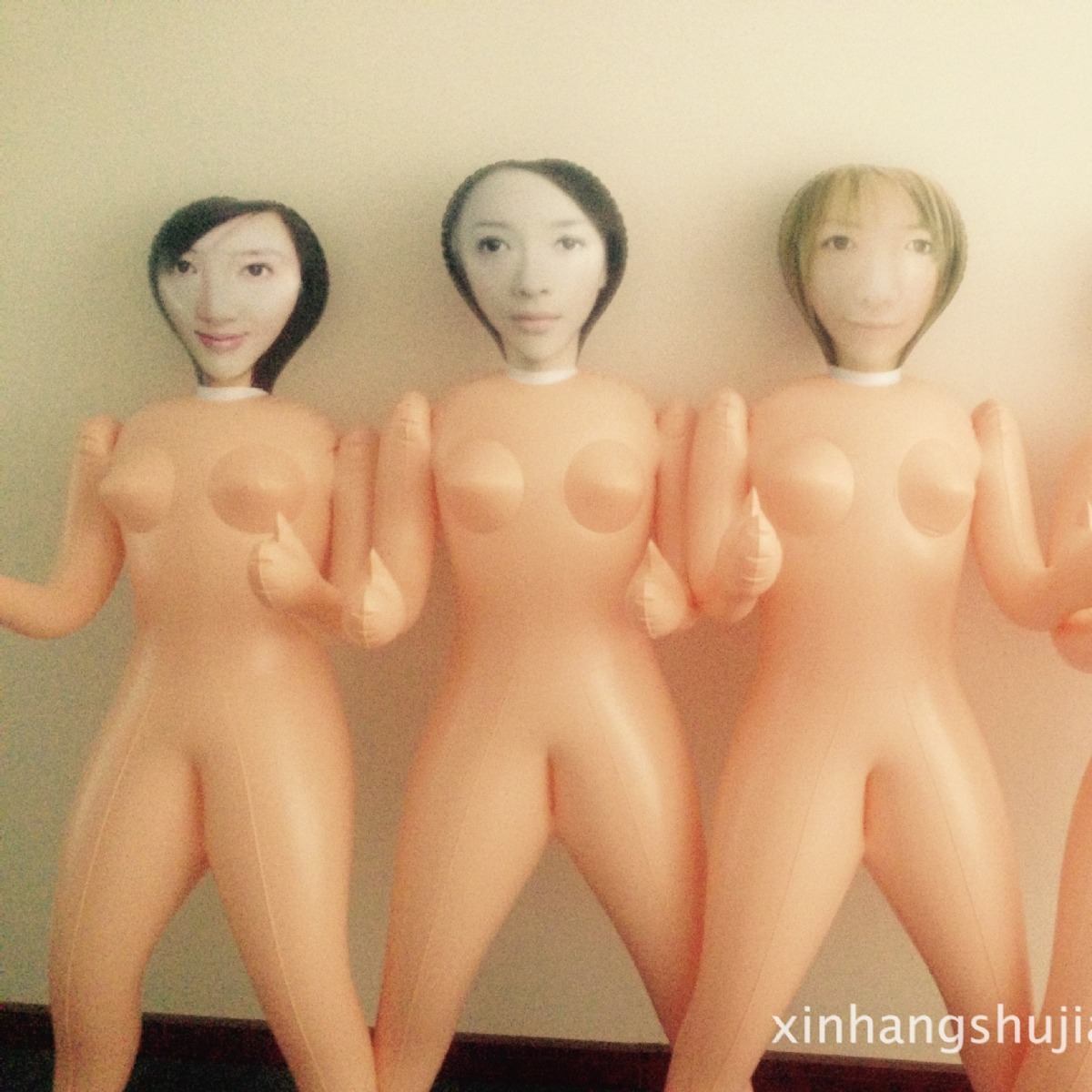 Inflatable PVC Painted Leather Young Woman Doll Male Human Fake Doll Inflatable Adult Model