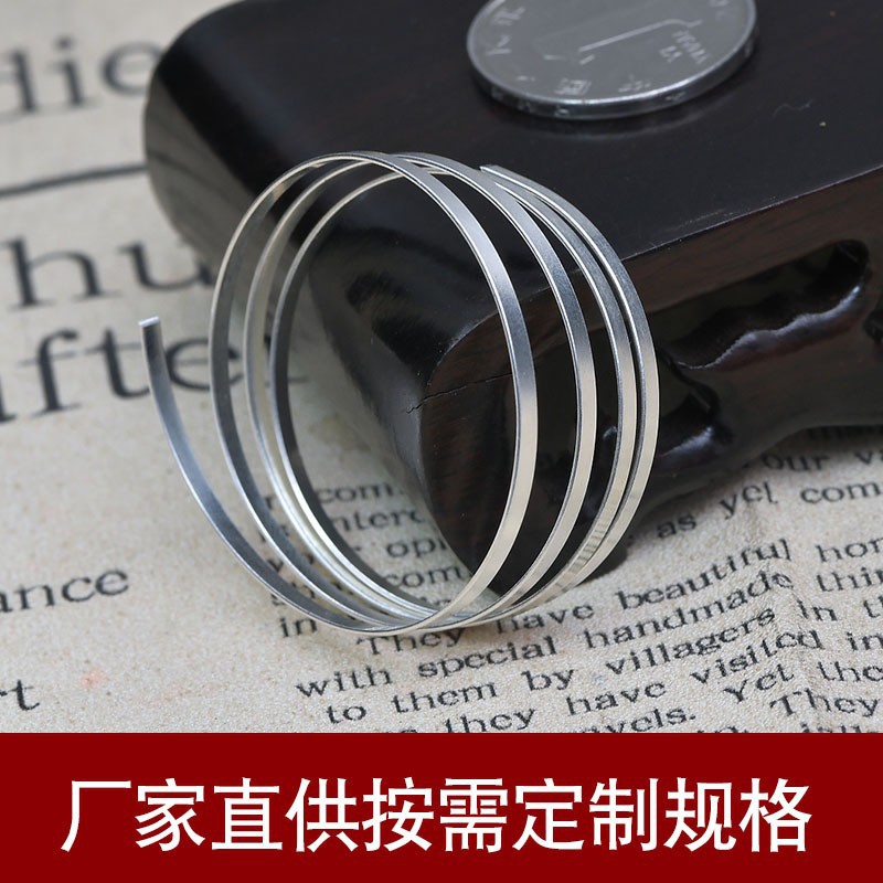 S999 Flat Silver Wire Rectangular Silver Wire Filigree Enamel Inlay Special Silver Wire Factory Direct Supply