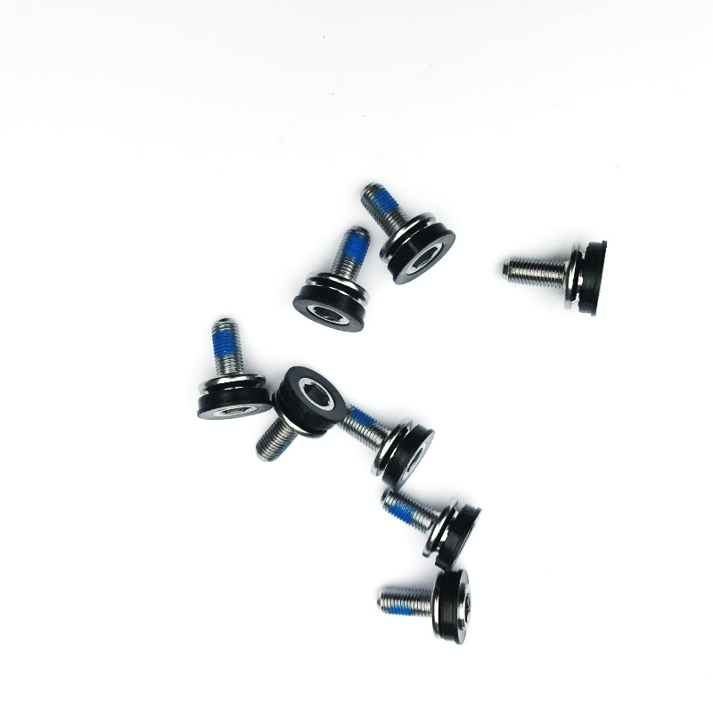 Mountain bike shaft waterproof screw bicycle waterproof sealing screw waterproof shaft nut equipment accessories