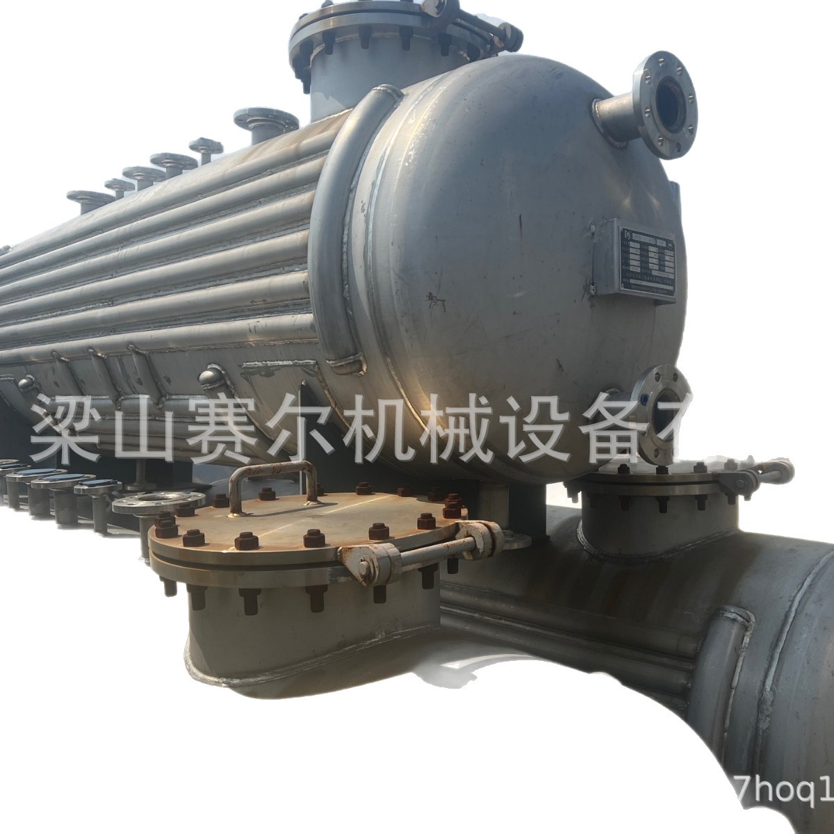 Industrial Horizontal Stainless Steel Storage Tank 2 Cubic Coil Heating Horizontal Buffer High Tank Stainless Steel High Tank