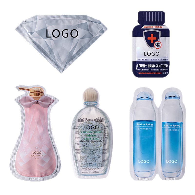 Special-Shaped Bag Trial Pack, Skin Care Products, Shampoo, Sleep Mask, Incoming Material Filling, Oem Processing, Trial Pack Sample