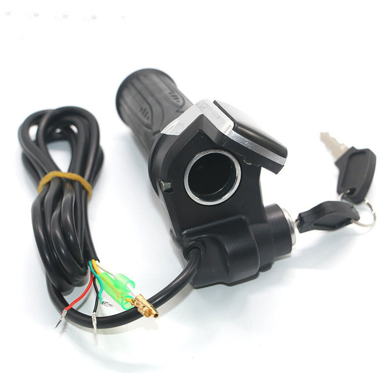 Battery car handle scooter three-wheel drift car handle electric car acceleration speed control handle power display handle