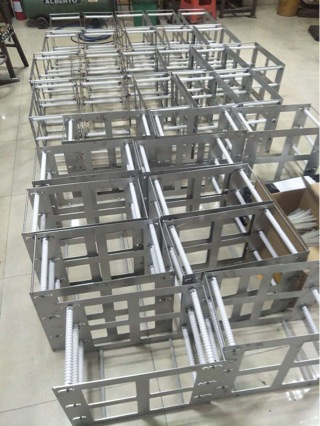 Touch Screen Glass Frame Stainless Steel Turnover Cleaning Frame Ultrasonic Cleaning Basket Turnover Cleaning Frame Manufacturer Wholesale