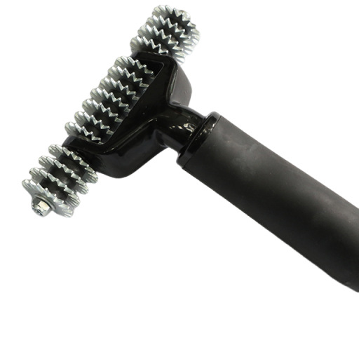 Jn100-01 Carpet Press Roller Toothed Roller Press Roller Compaction Tool 5” Carpet Seam Roller