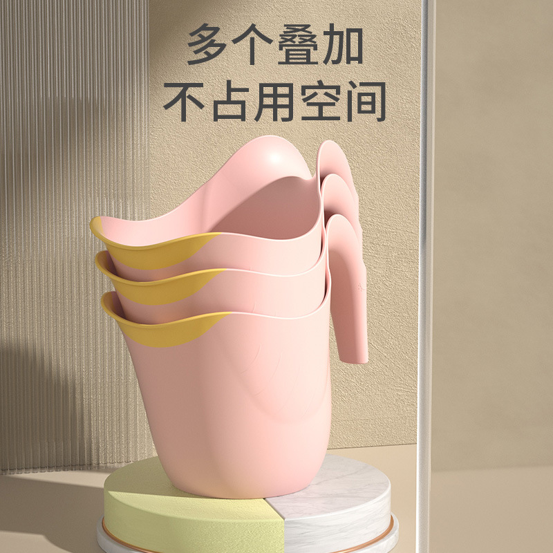 Children's Shampoo Cup Bathing Shampoo Cup Baby Water Spoon Baby Bathing Bathing Water Scoop Water Scoop Household Spoon