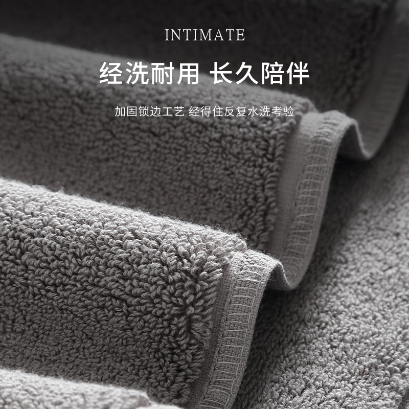 Bathroom Pure Cotton Non-Slip Floor Mat Bathroom Door Step Towel Household Five-Star Hotel Floor Towel Thickeneded and Absorbent