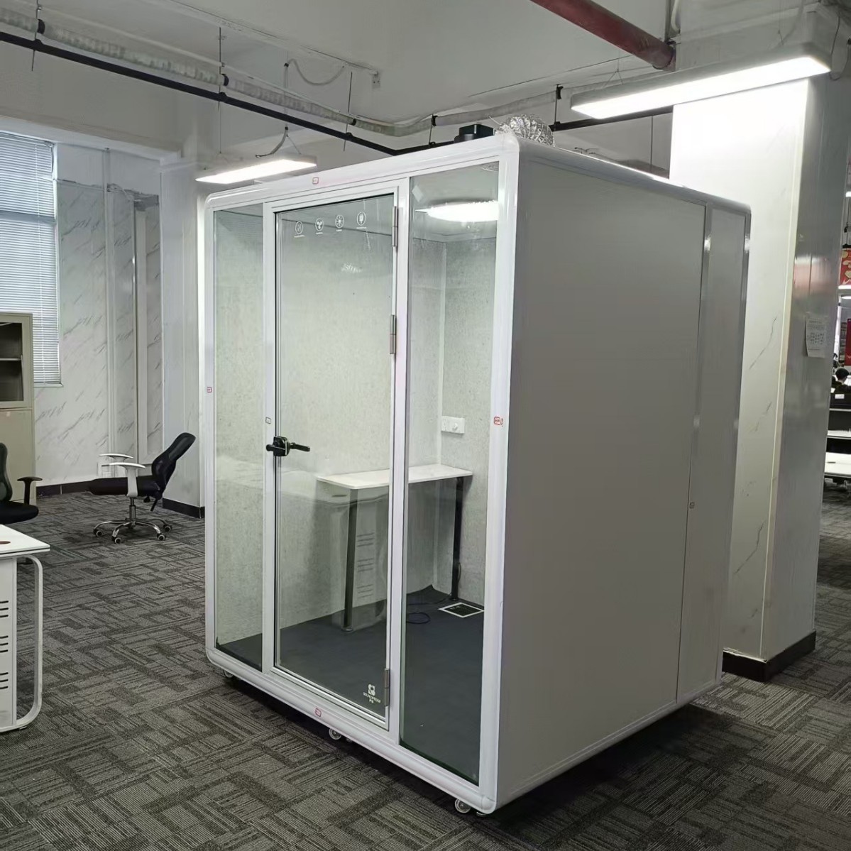 Soundproof Room, Silencer Room, Silent Office Cabin, Sleeping Cabin, Telephone Booth, Soundproof Room, Guest Room, Removable and Removable Warehouse