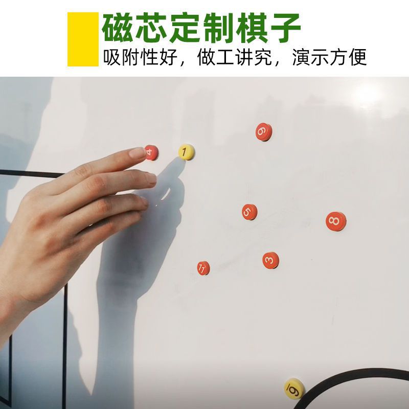 Schnaus Football Large Tactical Board Professional Bracket Basketball Game Coach Teaching Command Magnetic Large Writing Board