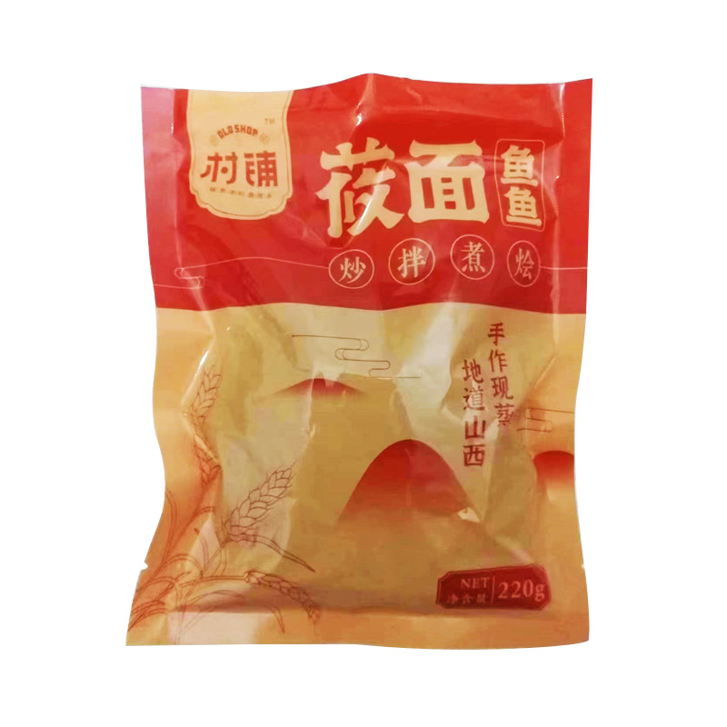 West/Shell Noodle Village store same style noodle fish 220 g/bag coarse grain meal replacement taste smooth signature staple food