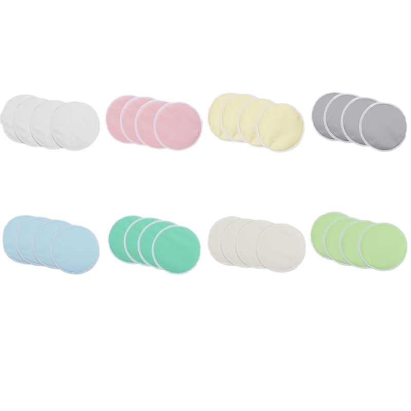 Cross-border explosives three-layer bamboo fiber anti-overflow pad breathable washable nursing bra waterproof breast pad spot supply