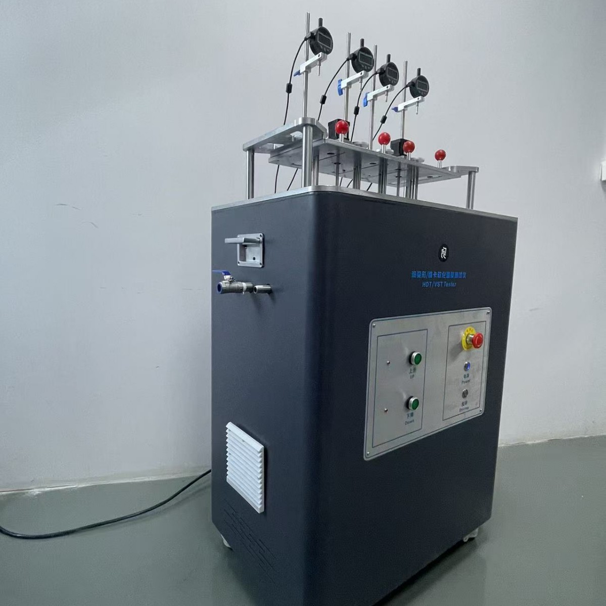 Liangchuang Brand Lc-204Wz Electric Vicat Heat Deformation Tester, High Accuracy